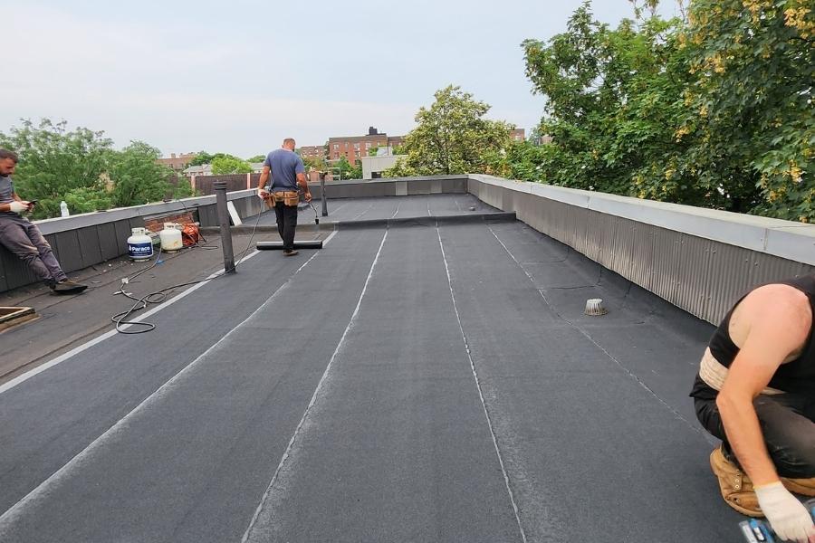 commercial EPDM roofing